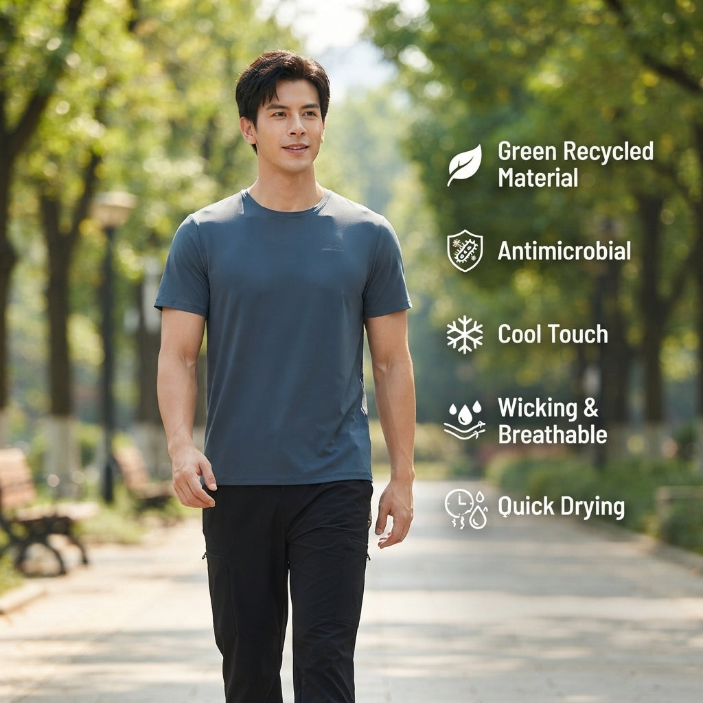 620033 Men's Crewneck Short Sleeve T-Shirt
