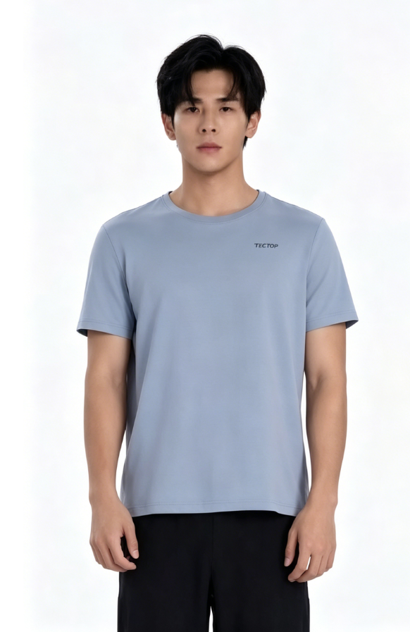 620801TX Men's Cotton Crewneck Short Sleeve T-Shirt