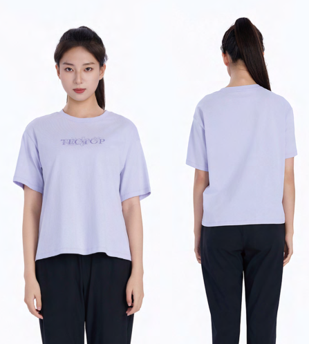 621202TX Women's Cotton Crewneck Short Sleeve T-Shirt