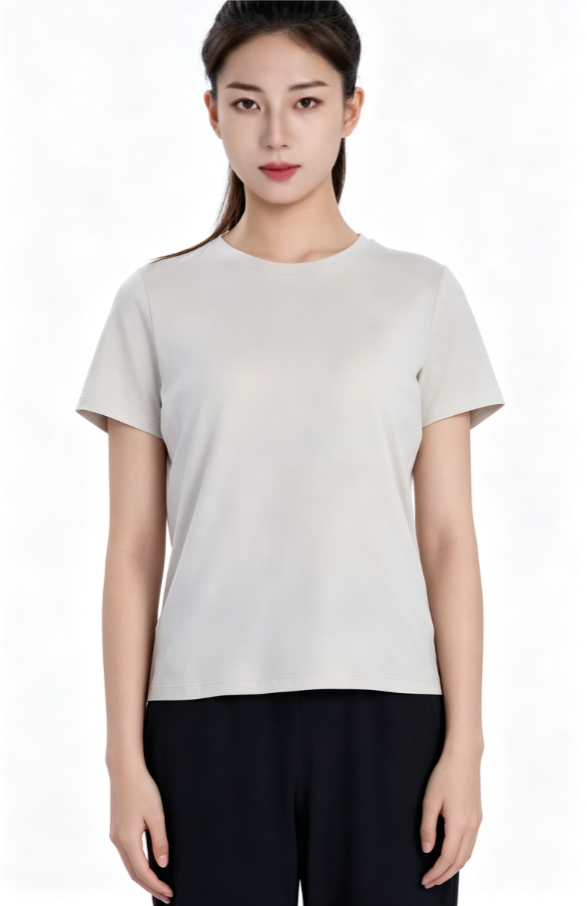 620076TX TECTOP Women's Crewneck Short Sleeve T-Shirt