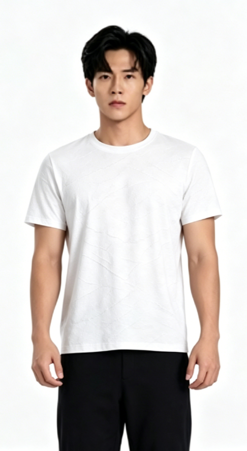 620051TX Men's Crewneck Short Sleeve T-Shirt
