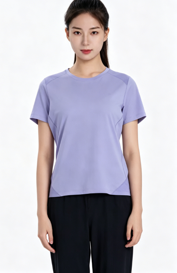 620076TX TECTOP Women's Crewneck Short Sleeve T-Shirt