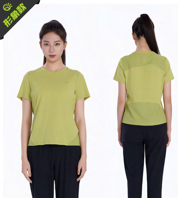 620076TX TECTOP Women's Crewneck Short Sleeve T-Shirt