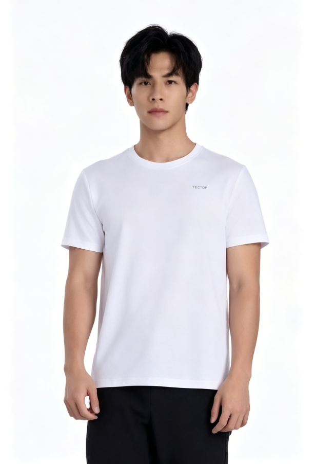 620801TX Men's Cotton Crewneck Short Sleeve T-Shirt