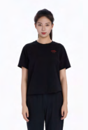 621244TX  Women's Cotton Crewneck Short Sleeve T-Shirt