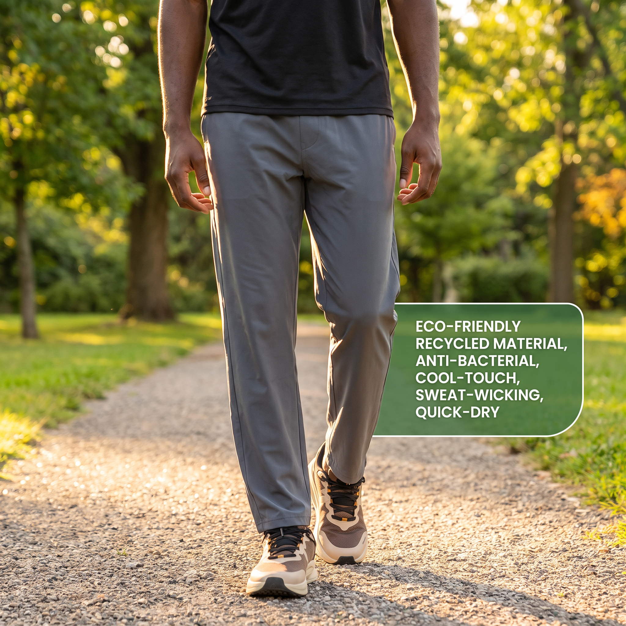 621737KZ Men's Stretch Cropped Pants